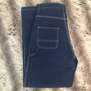 Vintage 40s style women's work jeans